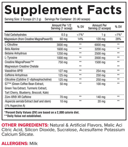 Supplements Central Fury Core Nutritionals 1