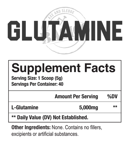 Supplements Central Axe & Sledge Glutamine