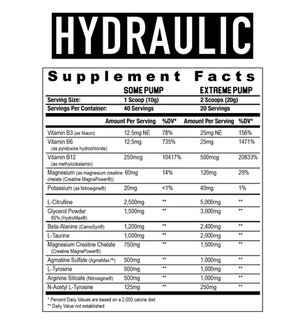 Supplements Central Axe & Sledge Hydraulic