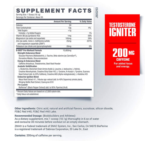 Supplements Central B-Nox Androrush