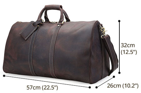 Bralorne Leather Travel Bag – Chilco Leather
