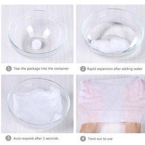 compressed face mask towels