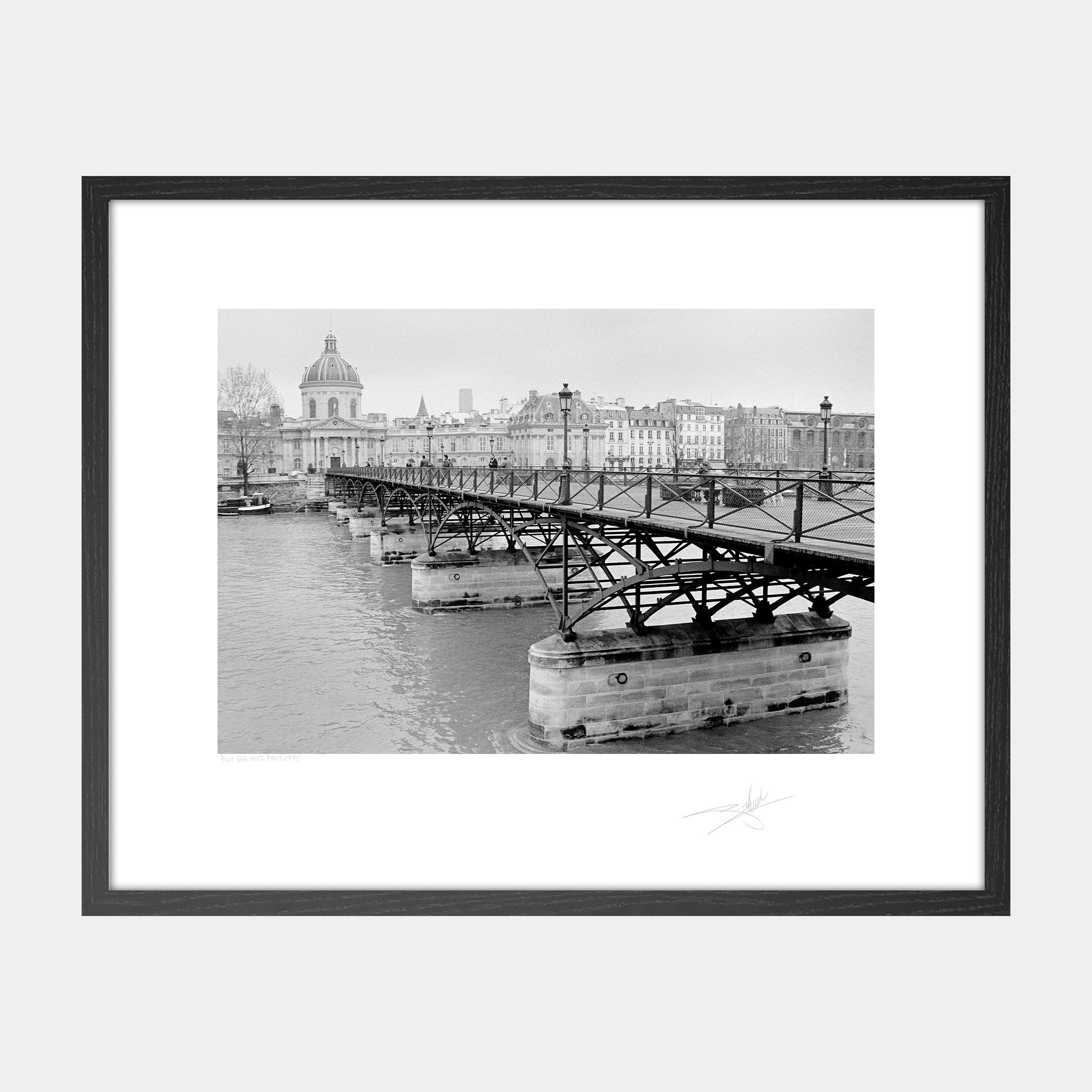 Street photography prints - Pont des arts | Giles Norman Gallery