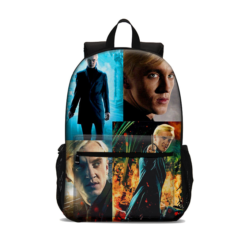 Drago Malfoy Harry Potter 3 Backpack Laptop Bag Lightweight Large Capa