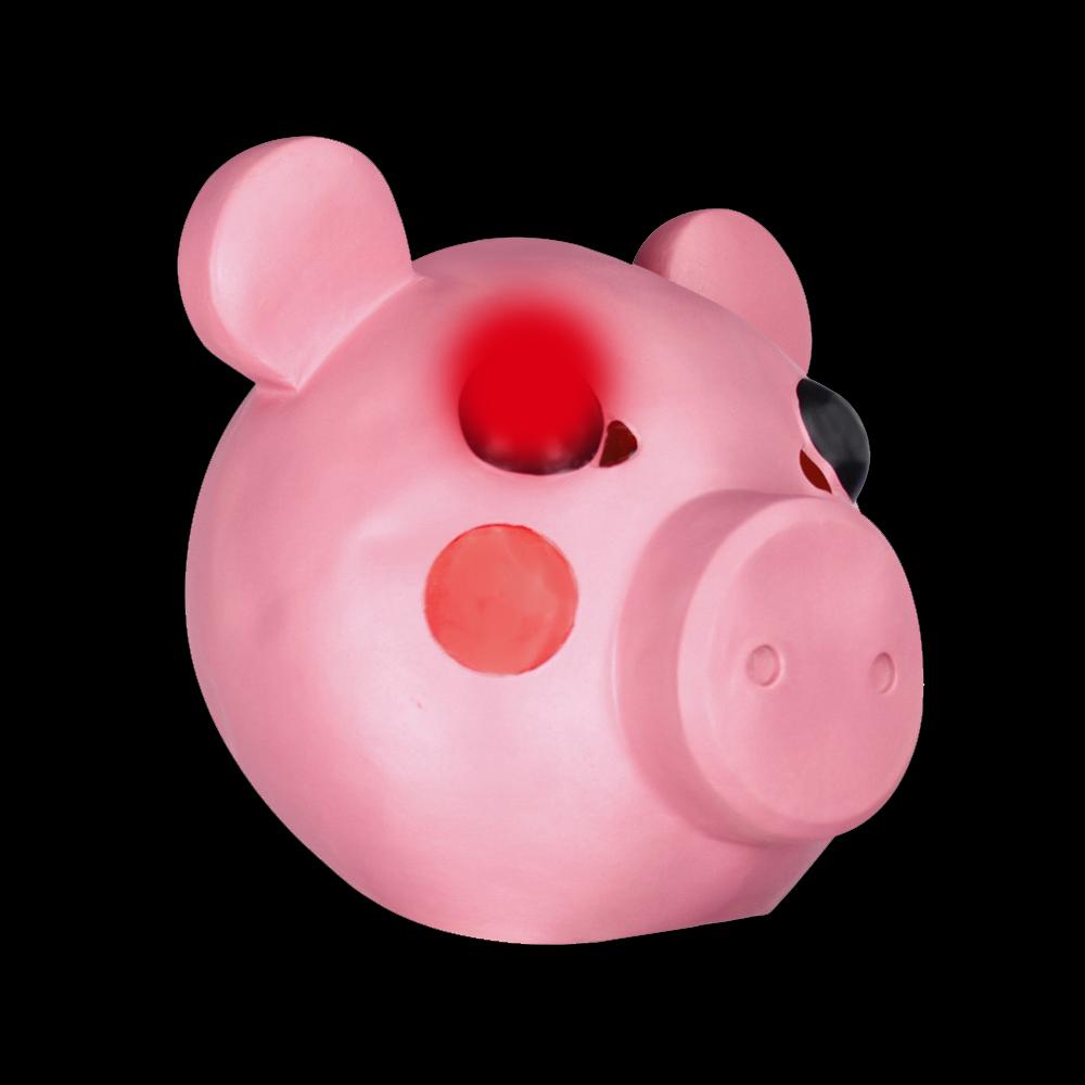 Roblox Piggy Pink Headgear Led Light Latex Full Halloween Cosplay Prop Xocostume - new roblox piggy toys