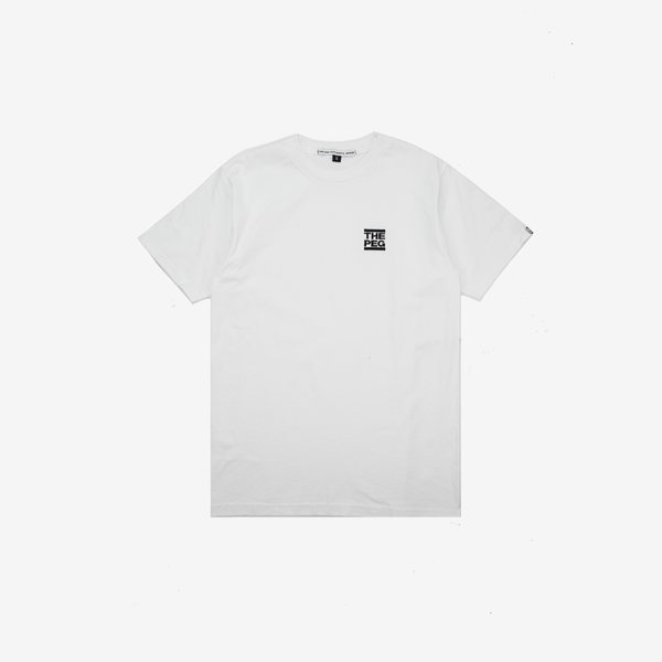 Embroidered Classic Tee Shirt (White)