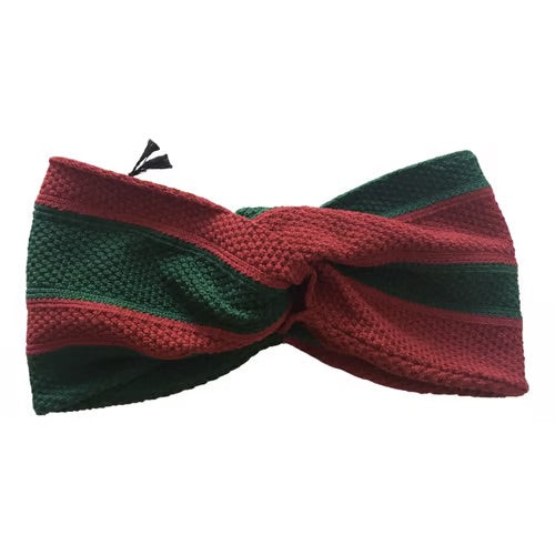 Gucci Red and Green Web Headband – 