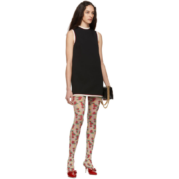 gucci strawberry tights