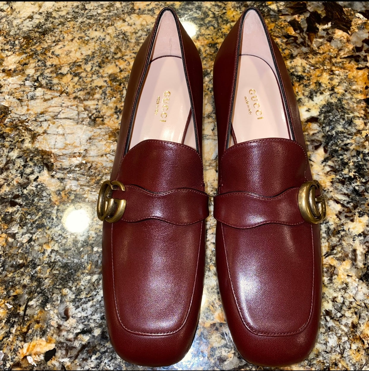 GG Leather in Vintage Bordeaux – Gavriel.us