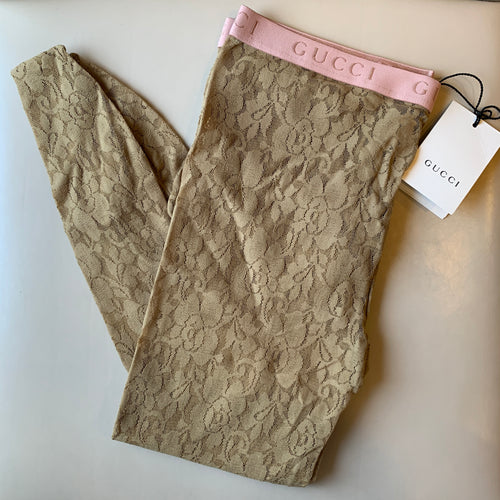 Gucci Intarsia Tights - Brown  Patterned tights, Gucci pattern, Fashion