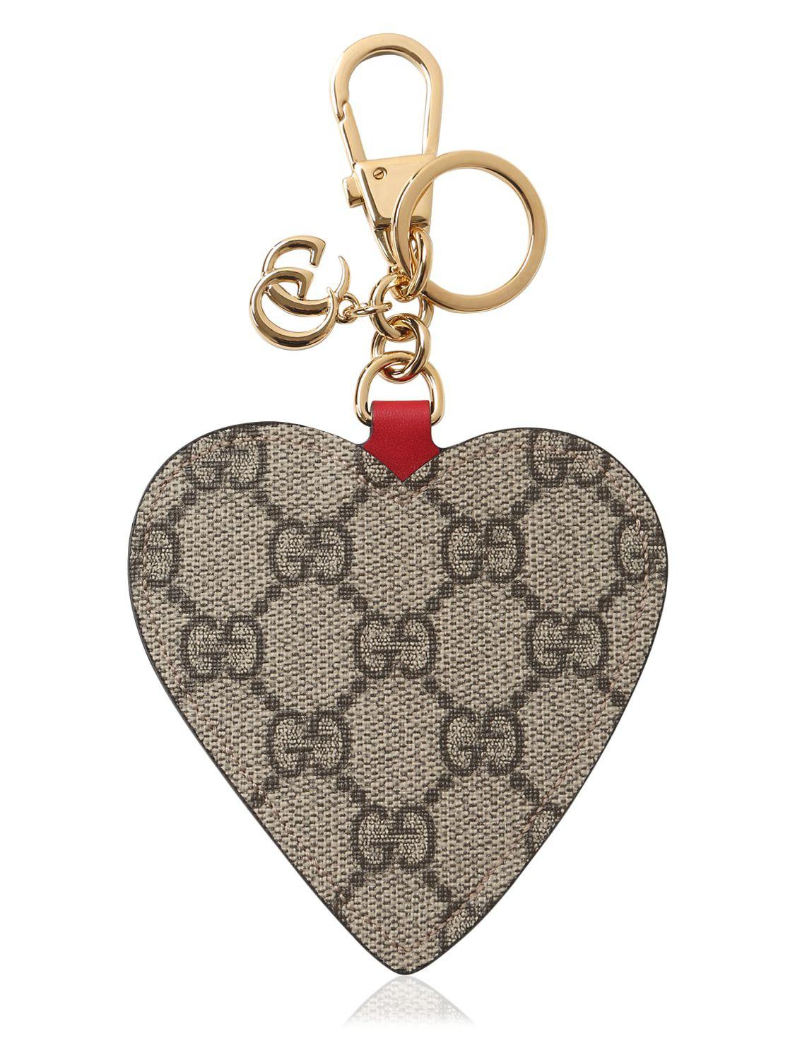 gucci heart keychain