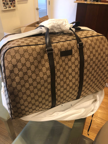 GUCCI GG Supreme Canvas Messenger Bag Beige 658542 - 20% OFF