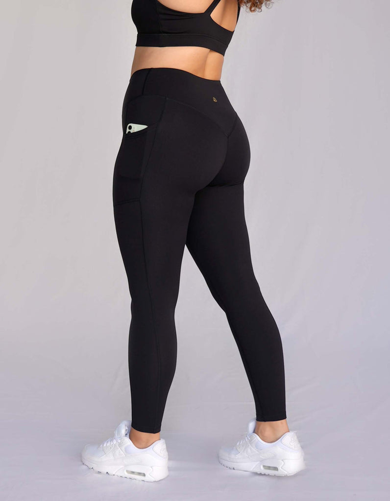 Fitwear - Women's Premium Flux Leggings - Active Wear High Waisted Gym  Fitness Panel Leggings - Polished Black - Size 8 : : Clothing,  Shoes & Accessories