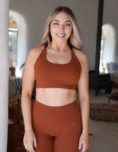 Crimson tavernorlando Impact Sports Bra Terracotta