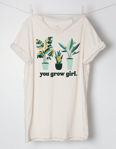 Crimson tavernorlando you grow girl recycled tee