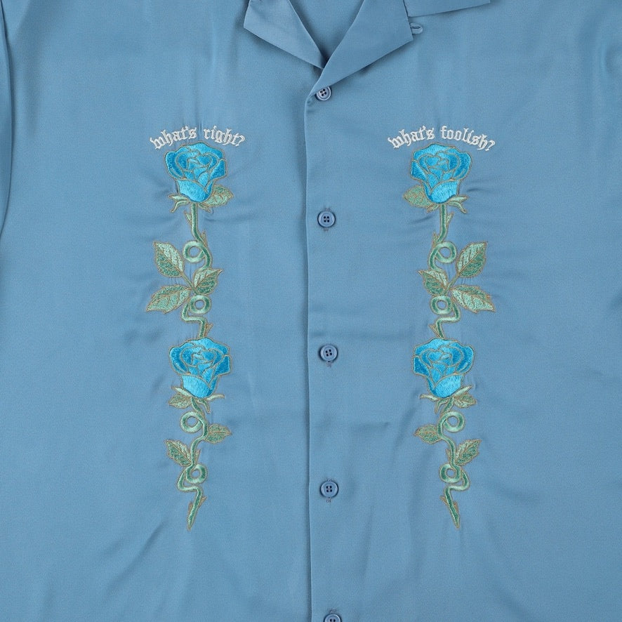 Ado × 9090 Blue Rose Shirts(深めブルー)【original】【発送予定：入金確認後3営業日~】