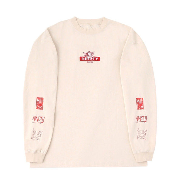 最適な材料 Xlサイズ 9090 Tee Long Angel Milkfed Tシャツ カットソー 七分 長袖