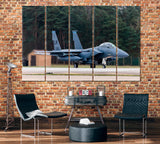 McDonnell Douglas F-15 Eagle Canvas Print ArtLexy 5 Panels 36"x24" inches 