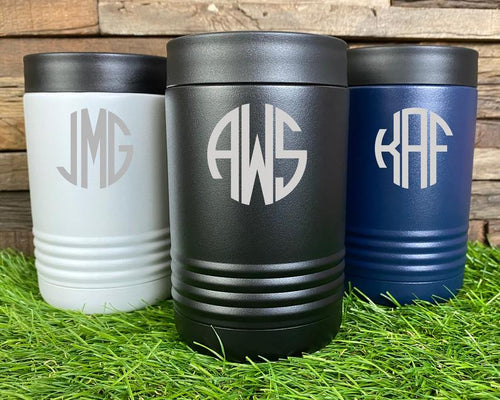 Personalized Skinny Can Cooler, Stainless Steel Insulated Cooler,  Bridesmaid Gift, Seltzer Can Holder 