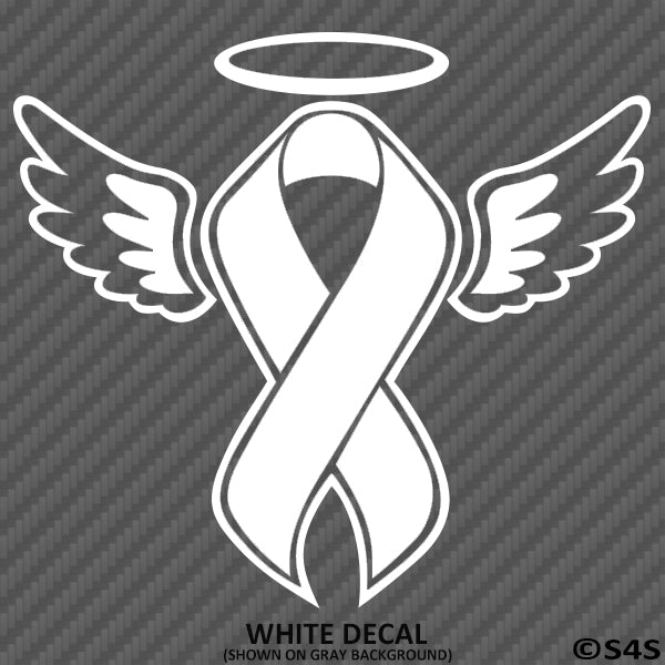 Awareness Angel Wings Vinyl Decal Version 2 – S4S Designs
