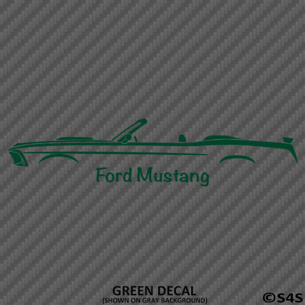 ford mustang silhouette