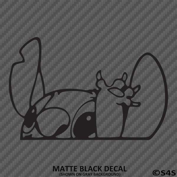 Peeking Stitch Disney Inspired Vinyl Decal – S4S Designs