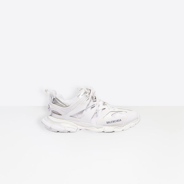 Balenciaga Track 2.0 Leather And Mesh Trainers in Gray for Lyst
