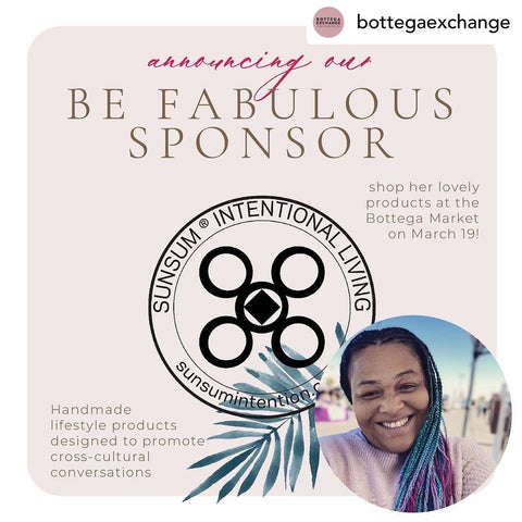 We are the Be Fabulous Sponsor of the Spring Market LV at the Bottega Exchange on March 19th