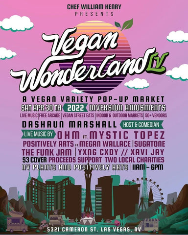 Shop with us at the next Vegan Wonderland LV