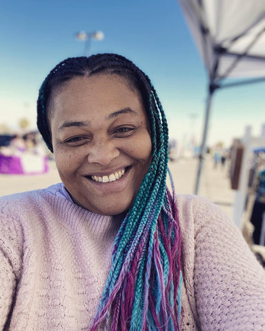 Akilah at the Black Farmers Market, Henderson, NV - Feb 26, 2022