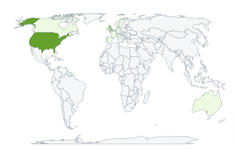 Sunsum® Intentional Living Shipments Worldview as of Sep 7, 2022