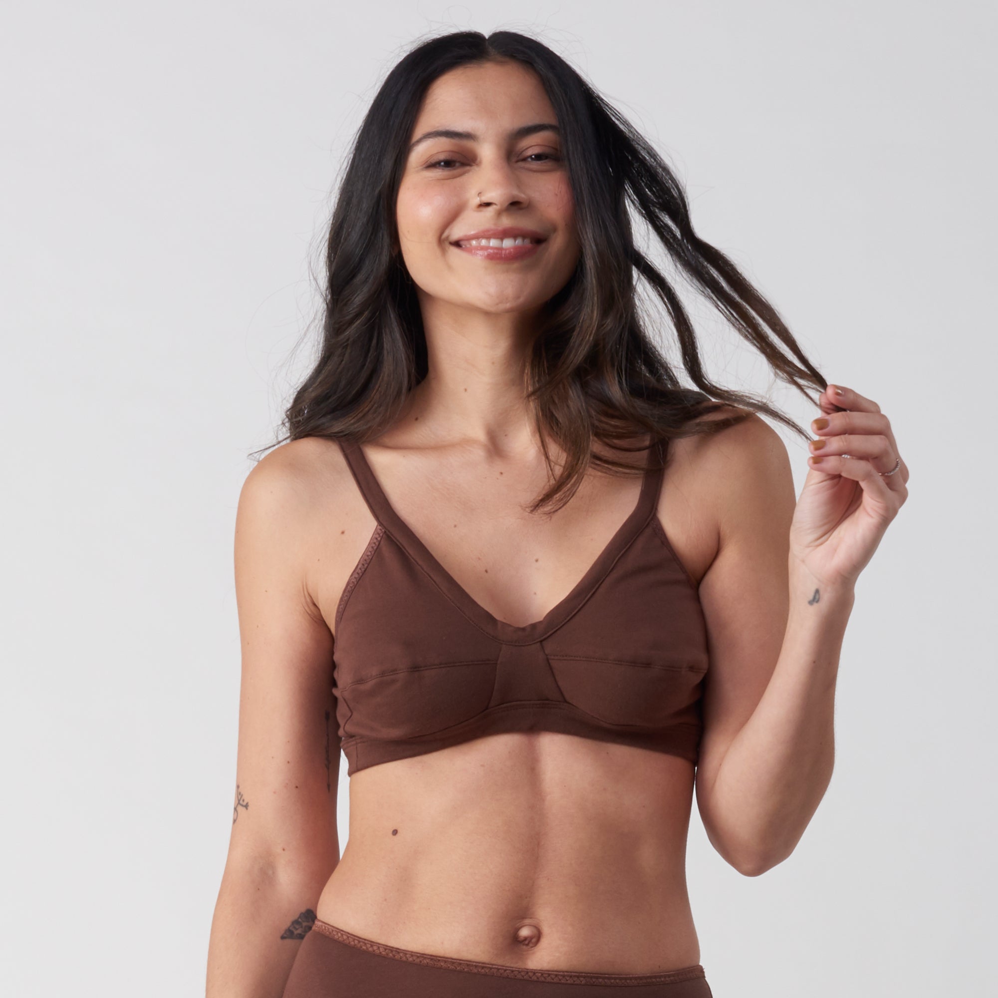 Chocolate Pixy Bra