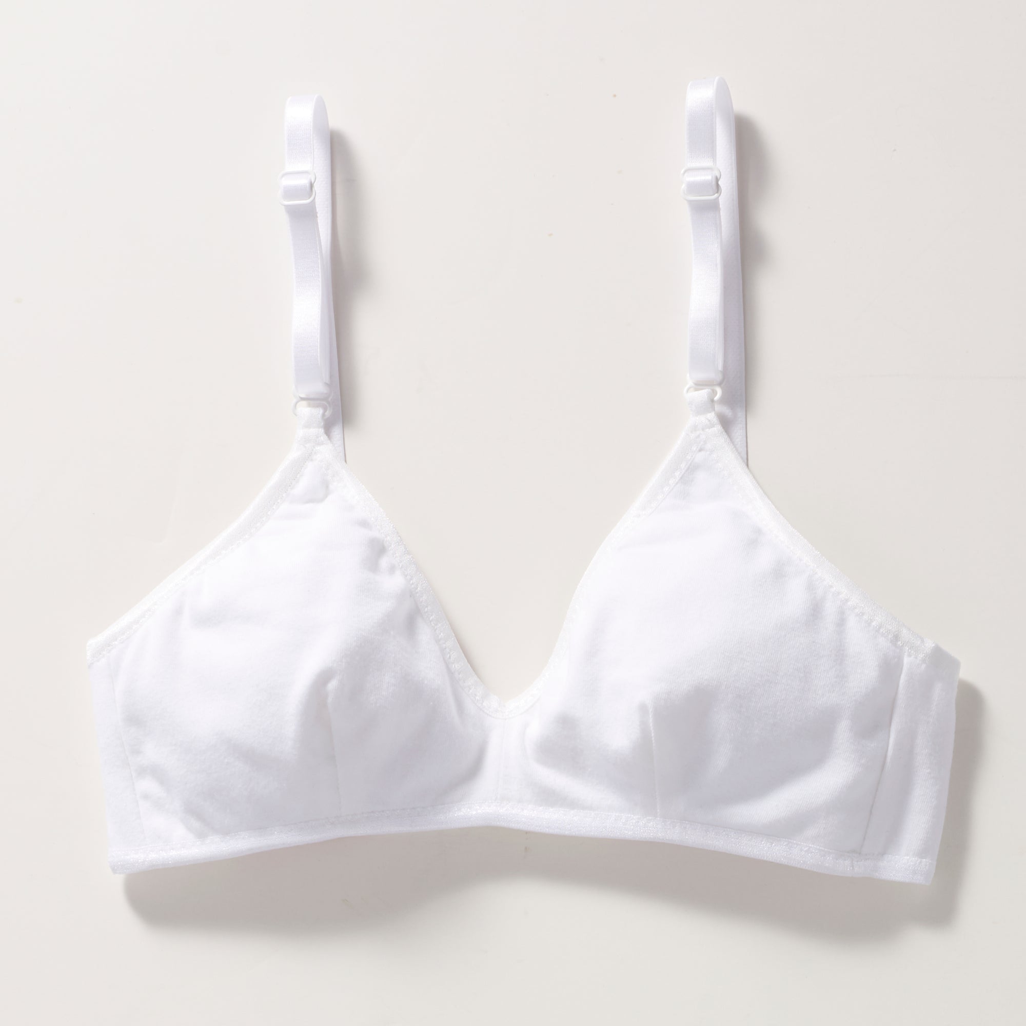 White Triangle Bra