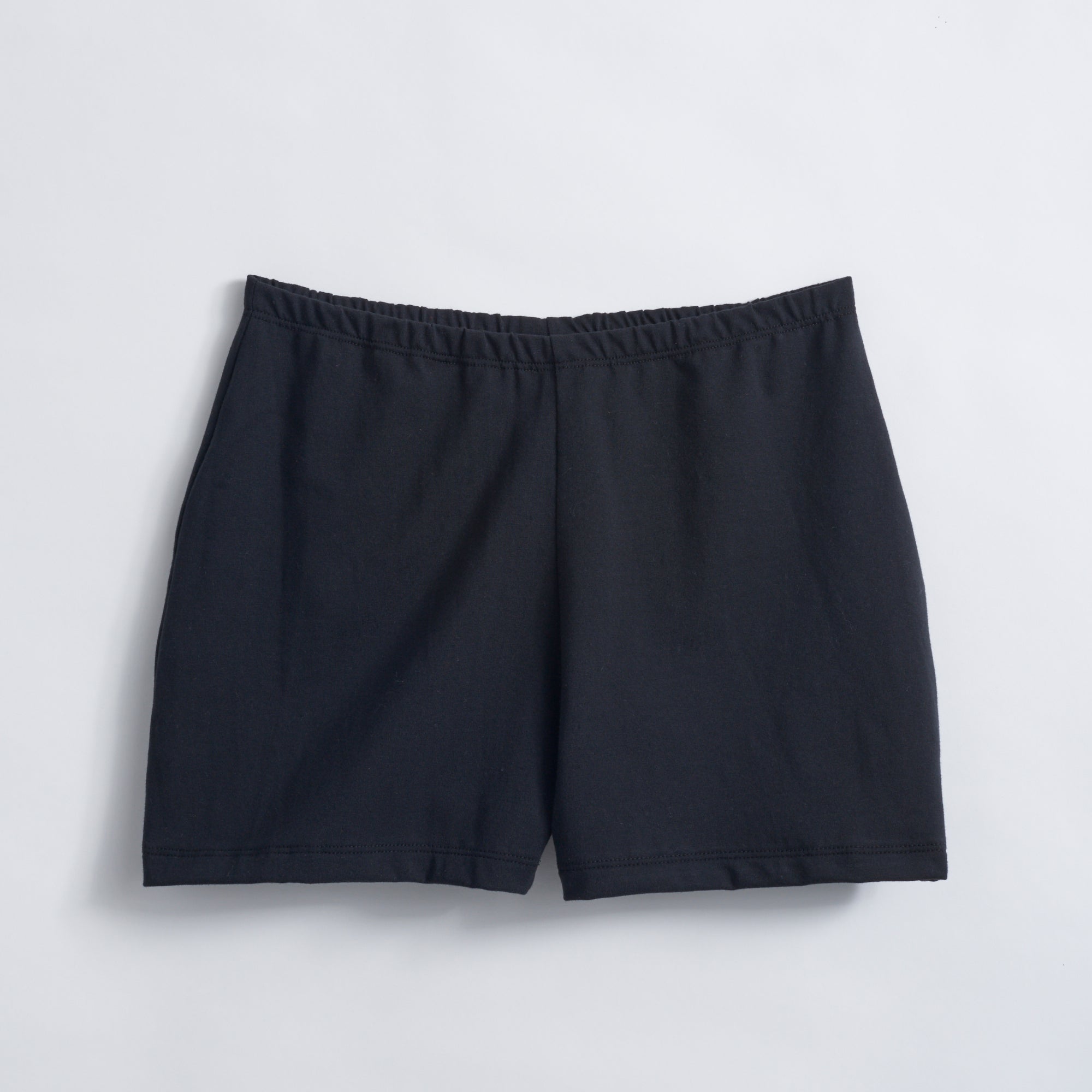 Black Organic Jersey Short