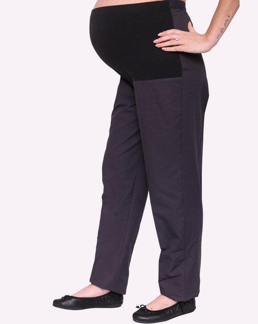 Ladies Maternity Trousers with Elastic Waistband – Uniforms4Healthcare