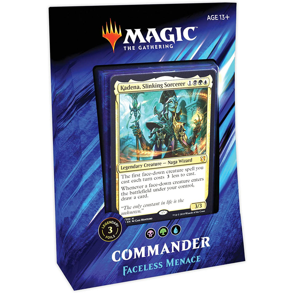 faceless menace commander deck