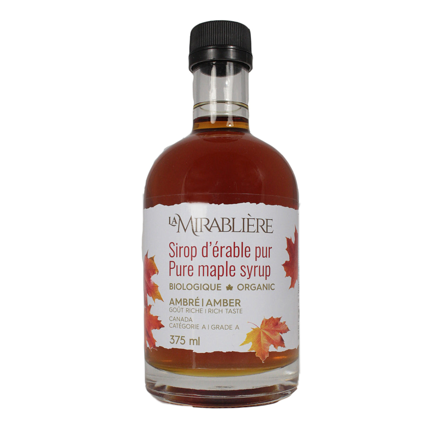 Sirop d'érable biologique 375 ml - Prestige maple products