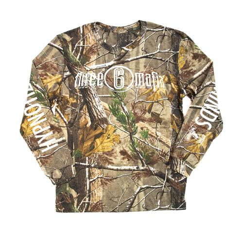 Realtree Men's Long Sleeve Camo Shirt, Realtree Edge - RTCLS-01