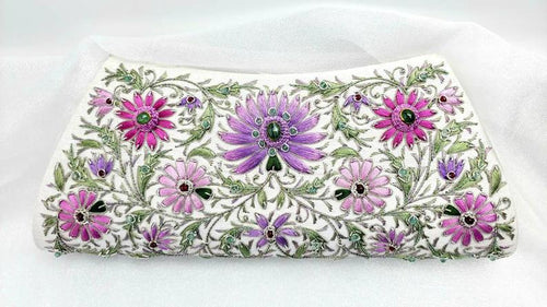 Floral Clutch Purse ( Pink) – Rosie Mears Collection