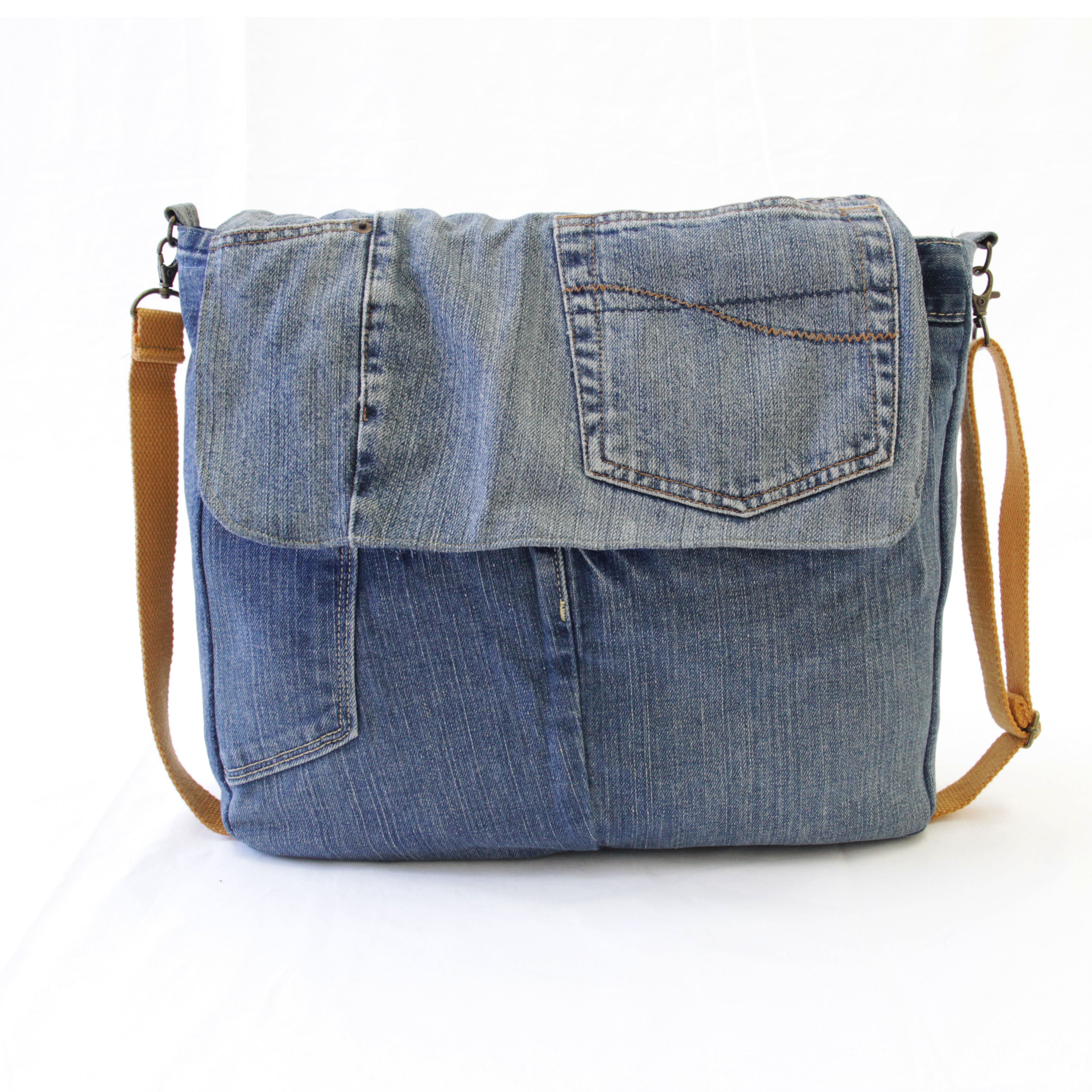 Upcycled Denim Bag – Sewing World Gallery