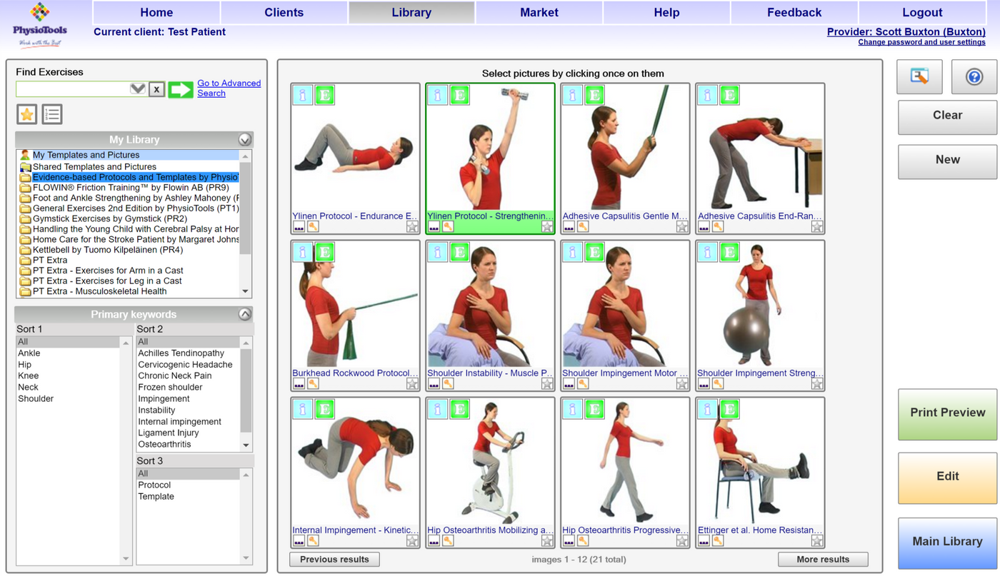 download physiotools free
