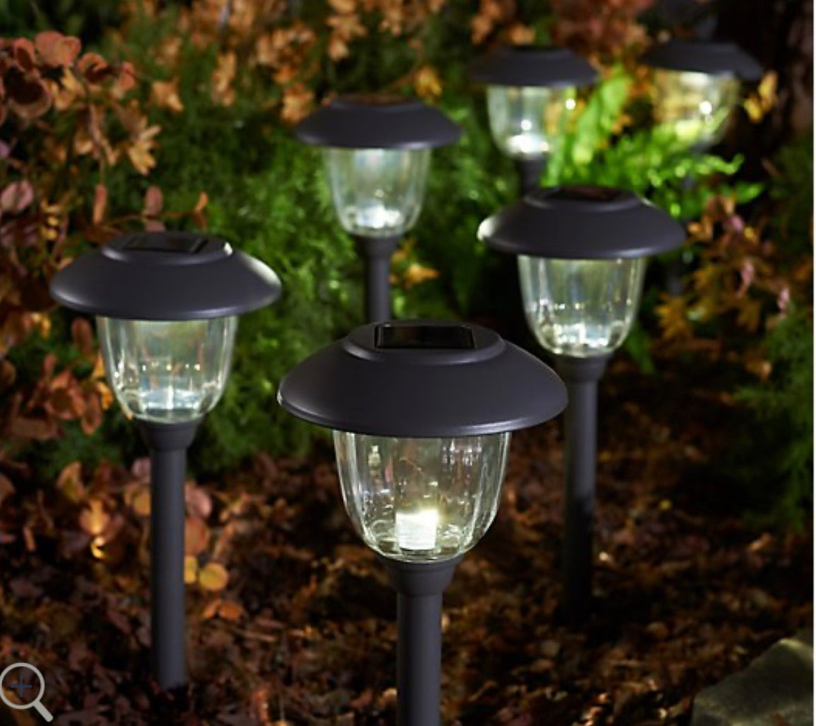 energizer 12 piece solar pathway lights