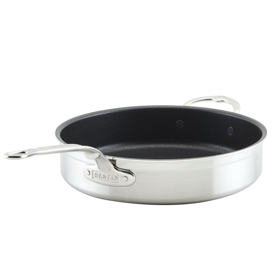 Made In Cookware - 3.5 Quart Non Stick Saute Pan With Lid - 5 Ply Stainless  Clad - Professional Cookware Italy - Induction Compatible