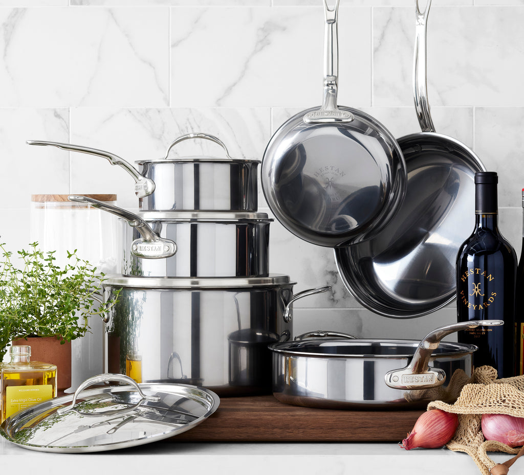 The Benefits of Hestan's NanoBond Molecular Titanium Cookware – Hestan  Culinary