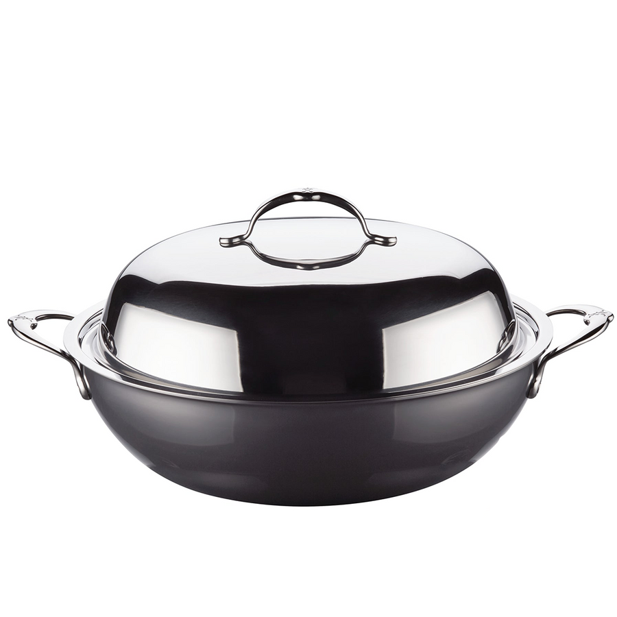 Wok for induction 304 stainless steel Wok wok No fume Non-stick pan Gas  Induction cooker gas stove Frying pan Cookware : : Hem & kök