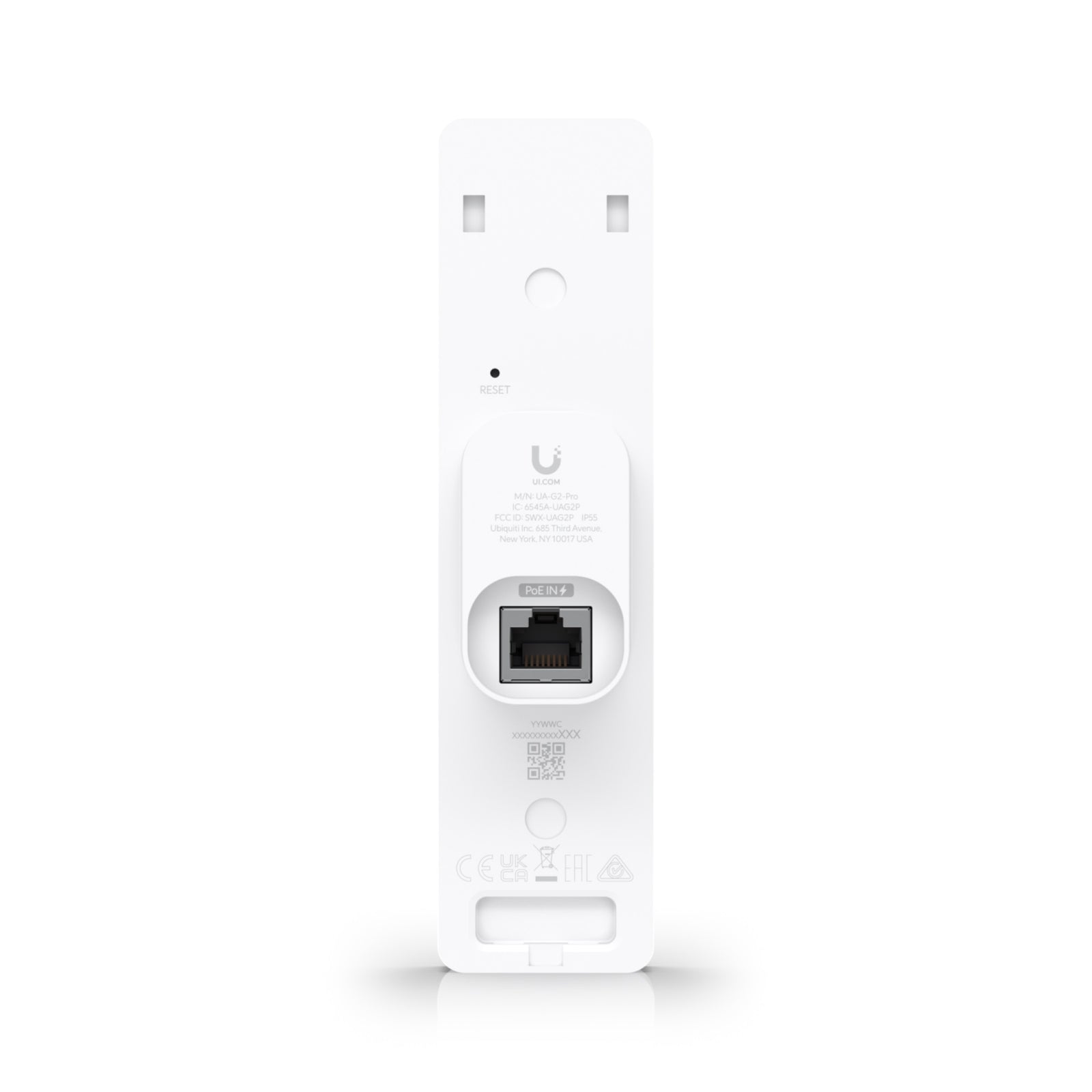 Ubiquiti UniFi G2 Professional Indoor/Outdoor Access Reader with 2-way ...