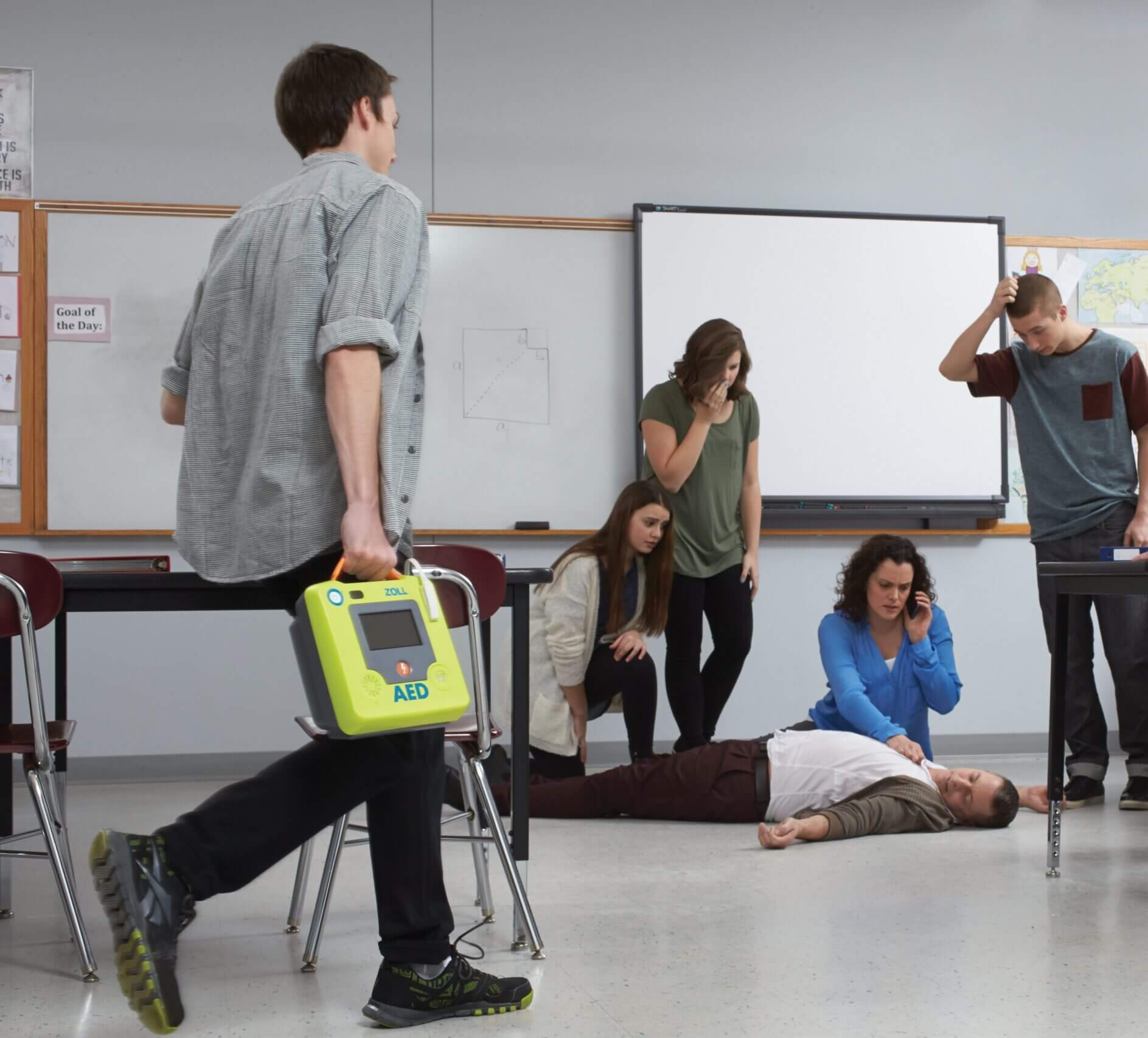 classroom rescue with zoll aed 3