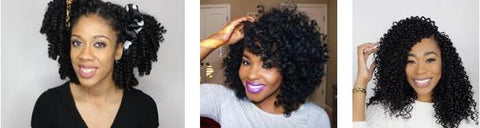 CROCHET BRAIDS protective hairstyle for black girl 