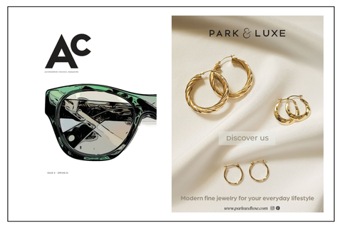 AD FEATURED IN THE ACCESSORY COUNCIL MAGAZINE