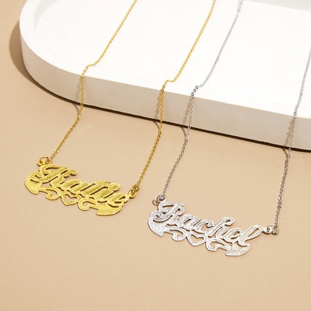 Girls Custom Name Charms Bracelet | My Little Necklace, Gold